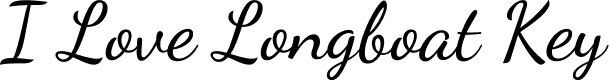 Stylish cursive text spelling 'Longb'.